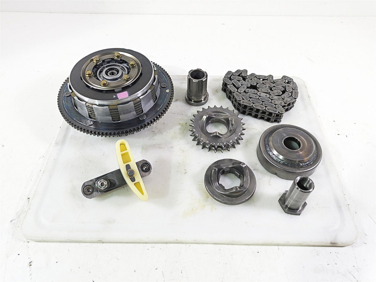 2005 Harley Softail FLSTFSE CVO Fat Boy Primary Drive Clutch Kit 37707-98A {{ shop.shopifyCountryName }} - Mototech271