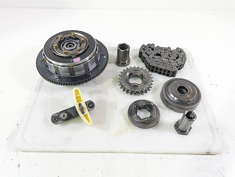 2005 Harley Softail FLSTFSE CVO Fat Boy Primary Drive Clutch Kit 37707-98A {{ shop.shopifyCountryName }} - Mototech271