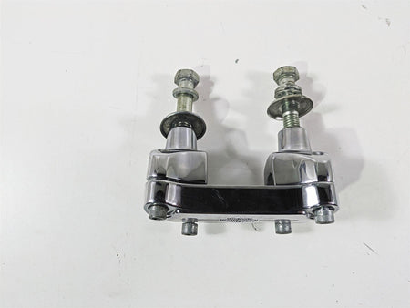 2003 Harley FLSTC Softail Heritage 100th Handlebar Holder Riser Set 56567-86B {{ shop.shopifyCountryName }} - Mototech271