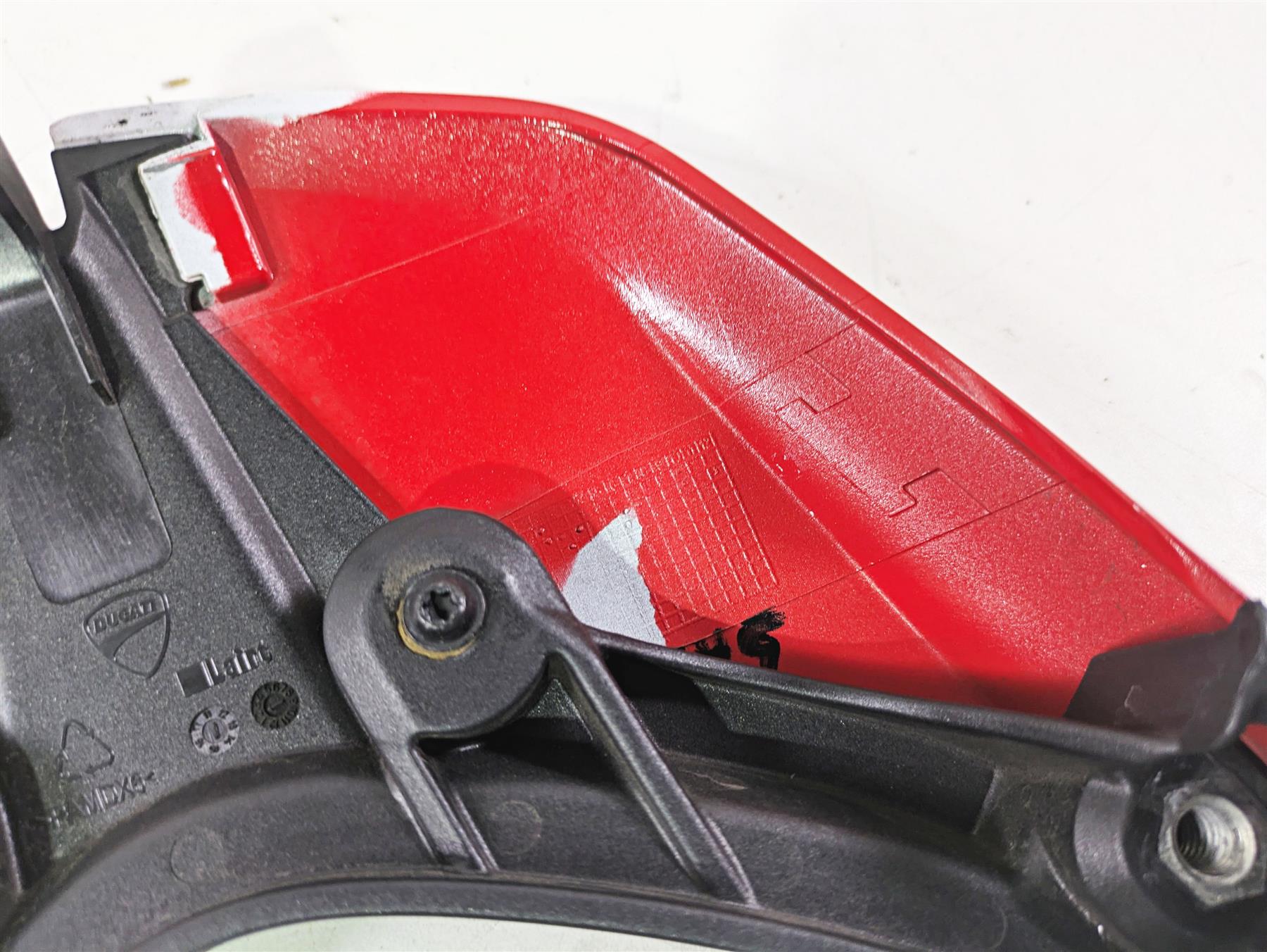 2015 Ducati Hypermotard 821 SP Tail Bracket & Fairing Set 483P1771AB 48311741A {{ shop.shopifyCountryName }} - Mototech271