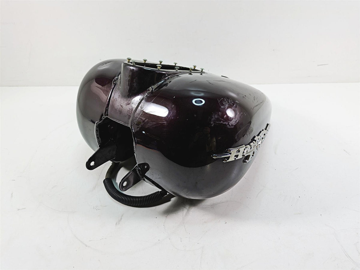 2006 Harley Touring FLHXI Street Glide Fuel Gas Tank Black Cherry -Read 61356-03 {{ shop.shopifyCountryName }} - Mototech271