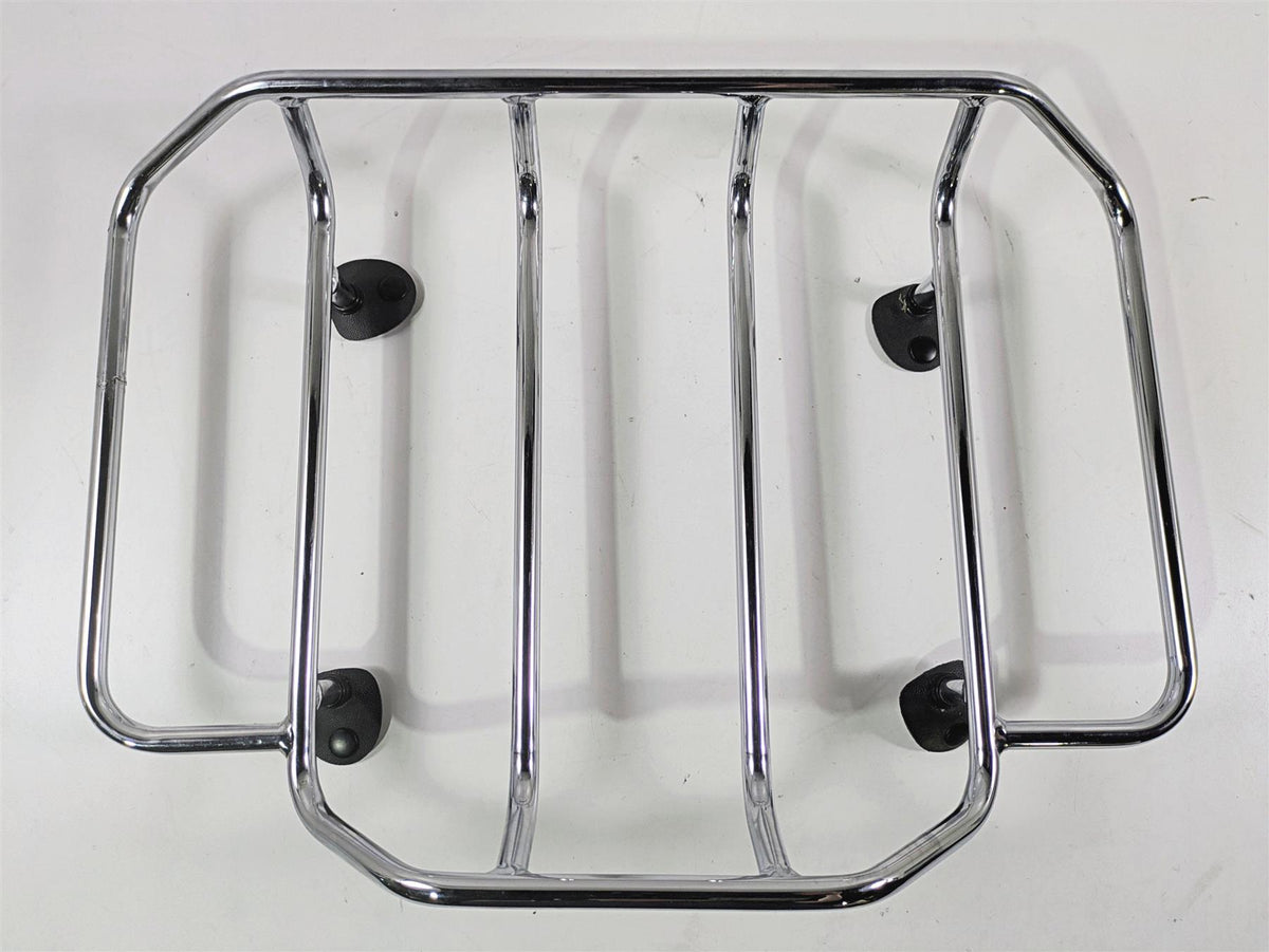 1999 Harley Touring FLHTCUI E-Glide Rear Trunk Chrome Luggage Rack {{ shop.shopifyCountryName }} - Mototech271
