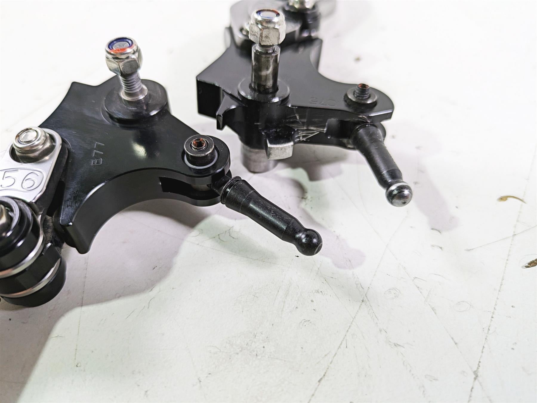 2018 BMW R1200GS GSW K50 Pazzo Racing Short Brake Clutch Lever Set B-77 C-75 {{ shop.shopifyCountryName }} - Mototech271