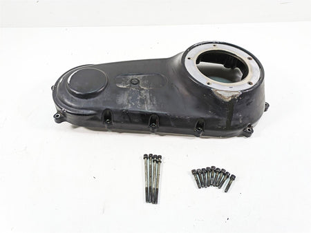 2009 Harley FXDC Dyna Super Glide Custom Outer Primary Clutch Cover 60761-06 {{ shop.shopifyCountryName }} - Mototech271