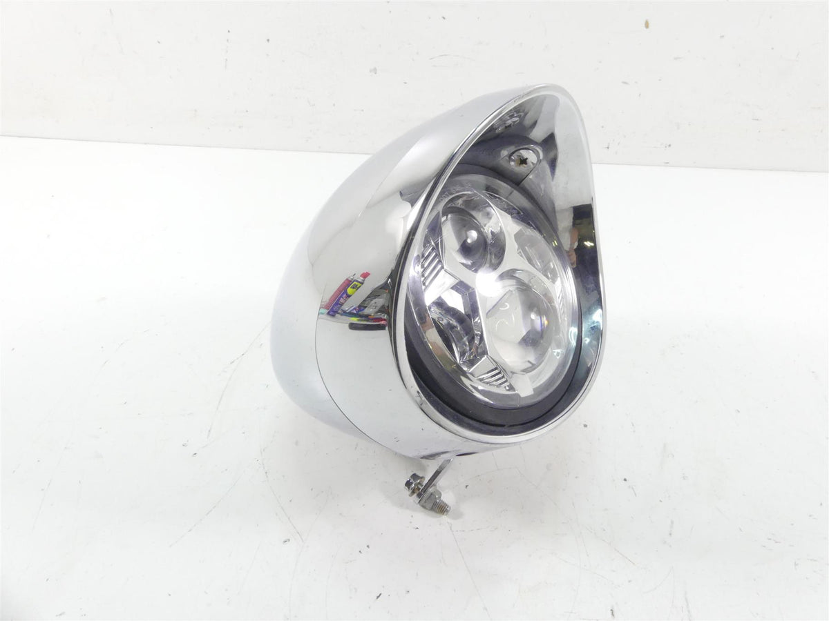 2003 Honda VTX1800 C Led Headlight Head Light + Oem Bucket 61301-MCH-670 {{ shop.shopifyCountryName }} - Mototech271