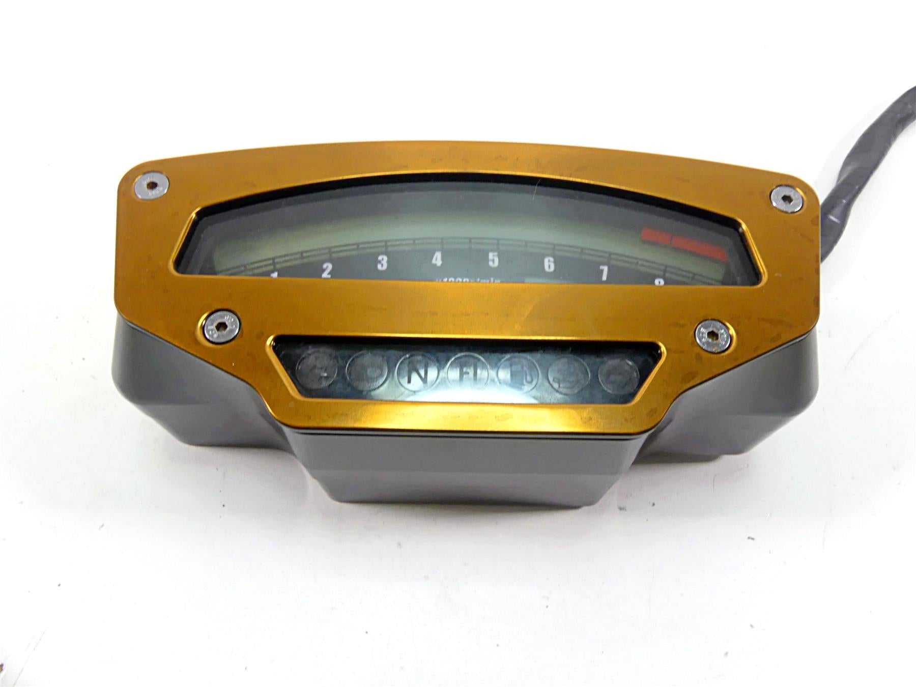 2008 Suzuki M109R VZR1800 Tachometer Tach + Cnc Handlebar Housing 34220-48G11 {{ shop.shopifyCountryName }} - Mototech271