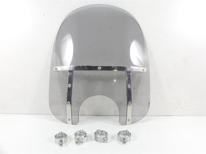 2002 Honda VTX1800 C Windshield Wind Shield Screen & Mount Set | Mototech271