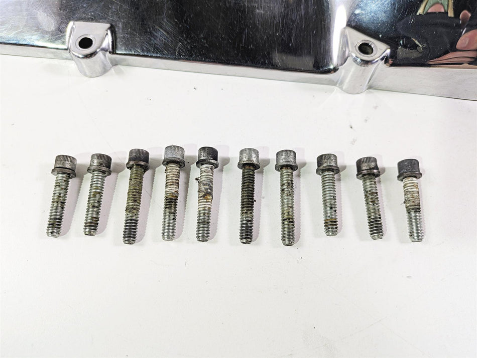 1998 Harley Touring FLHRCI Road King Outer Primary Drive Clutch Cover 60672-98 {{ shop.shopifyCountryName }} - Mototech271