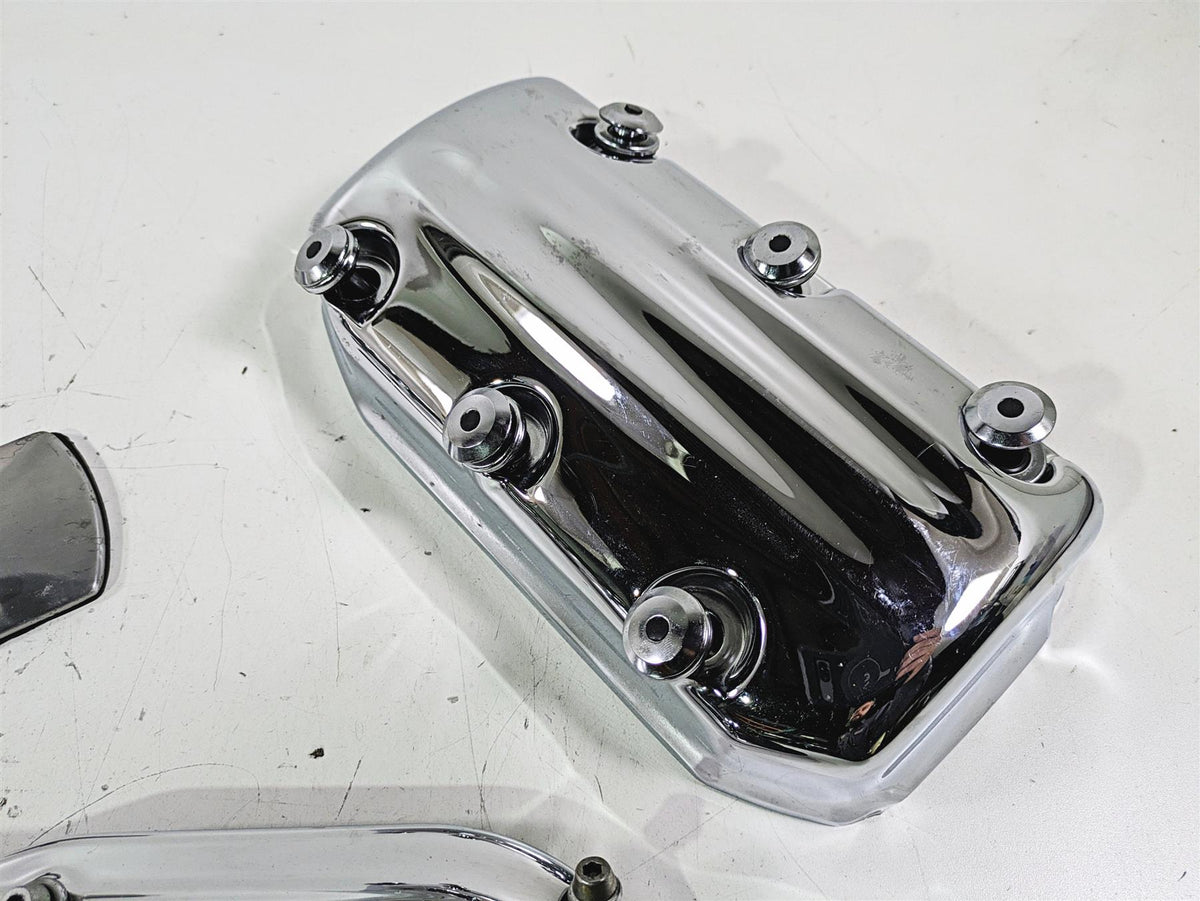 1998 Honda GL1500 Valkyrie Tour Chrome Cylinder Timing Cover Set 11511-MZ0-000 {{ shop.shopifyCountryName }} - Mototech271