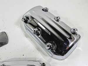 1998 Honda GL1500 Valkyrie Tour Chrome Cylinder Timing Cover Set 11511-MZ0-000