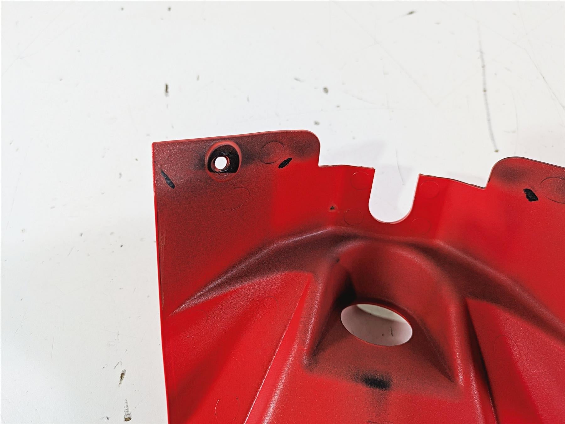 2021 Aprilia RS660 Upper Tank Red Ignition Switch Cover Fairing 2B006630 {{ shop.shopifyCountryName }} - Mototech271