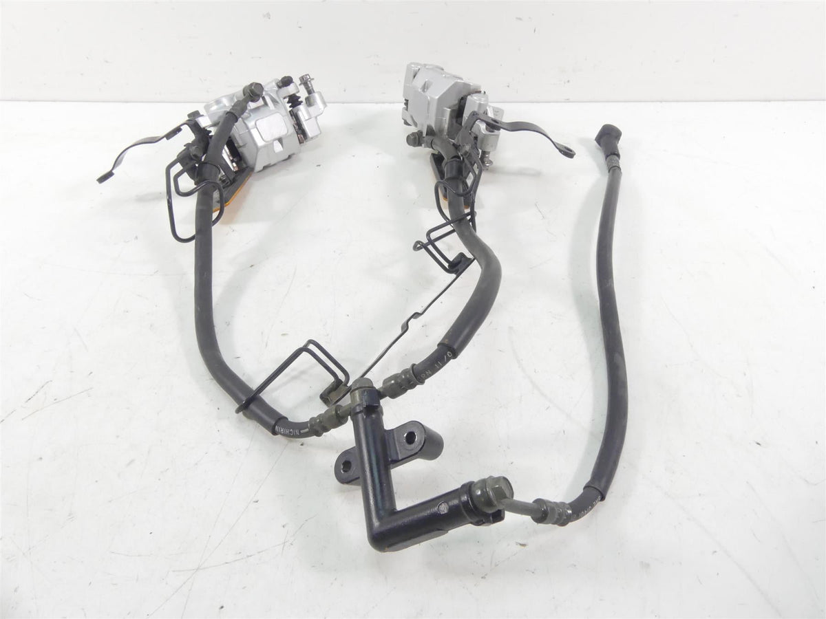 2002 Yamaha XVS1100 V-Star Nissin Front Brake Caliper + Line Set 5KS-2580T-00-00 {{ shop.shopifyCountryName }} - Mototech271