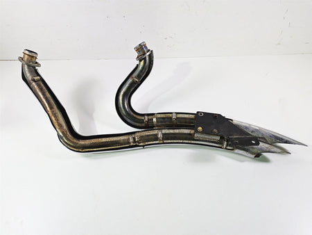 2004 Big Dog Chopper Vance Hines Radius Full Exhaust System BENT {{ shop.shopifyCountryName }} - Mototech271