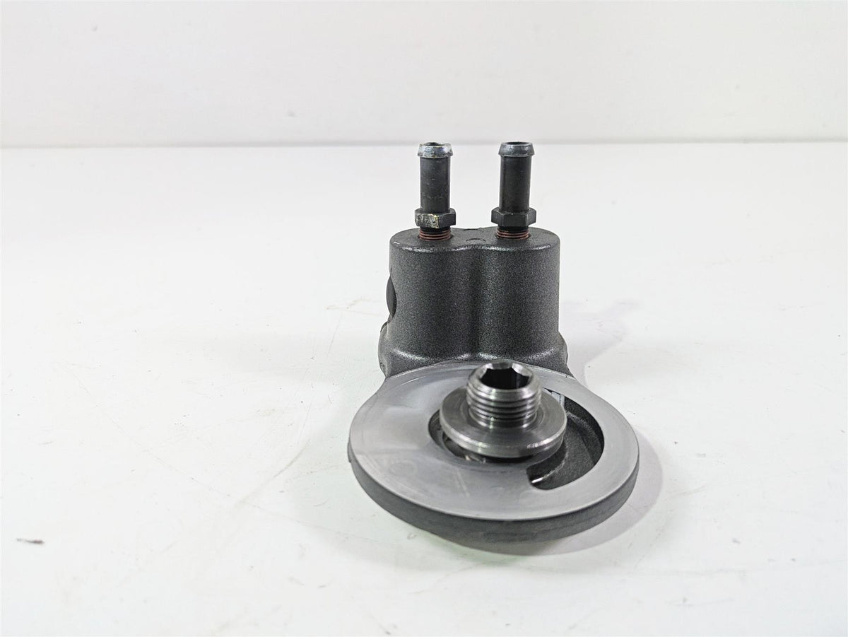 2010 Harley Touring FLHXSE CVO Street Glide Oil Cooler Flange Adapter 63076-09A {{ shop.shopifyCountryName }} - Mototech271