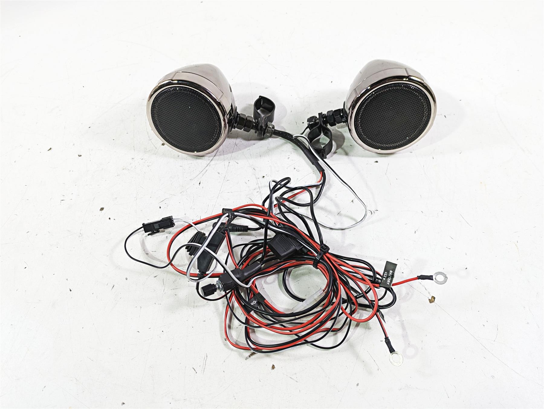 2002 Honda VTX1800 Retro Front Handlebar Speaker Set {{ shop.shopifyCountryName }} - Mototech271