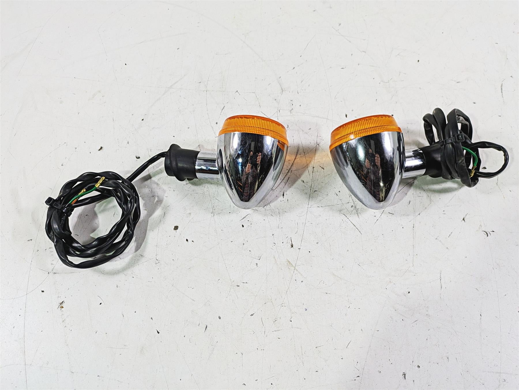 2002 Honda VTX1800 Retro Rear Blinker Turn Signal Set 33600-MCV-003 {{ shop.shopifyCountryName }} - Mototech271