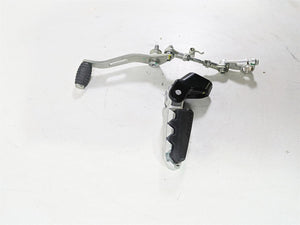 2022 Ducati Scrambler Desert Sled Left Front Foot Peg Mount & Shifter 82433661A | Mototech271