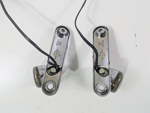 2010 Harley Touring FLHXSE CVO Street Glide Front Blinker & Mount Set 69278-06