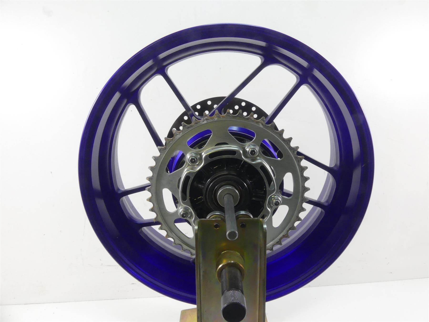 2022 Yamaha MT09 FZ09 Nice Rear Blue 17x5.5 Wheel Rim B7N-25338-00-P0 {{ shop.shopifyCountryName }} - Mototech271