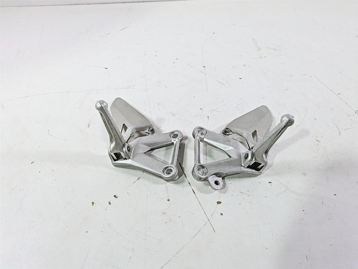 2008 Ducati SBK 1098 S Left Right Rider Footpeg Set 82411231A 82411221A {{ shop.shopifyCountryName }} - Mototech271