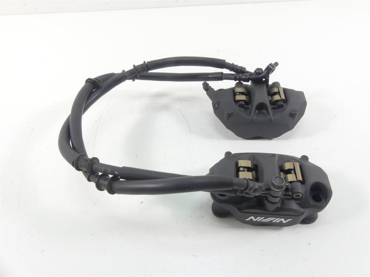 2013 Kawasaki ZX636 ZX6R Ninja Nissin Front Brake Caliper Set 43080-0111-DJ {{ shop.shopifyCountryName }} - Mototech271