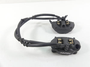 2013 Kawasaki ZX636 ZX6R Ninja Nissin Front Brake Caliper Set 43080-0111-DJ