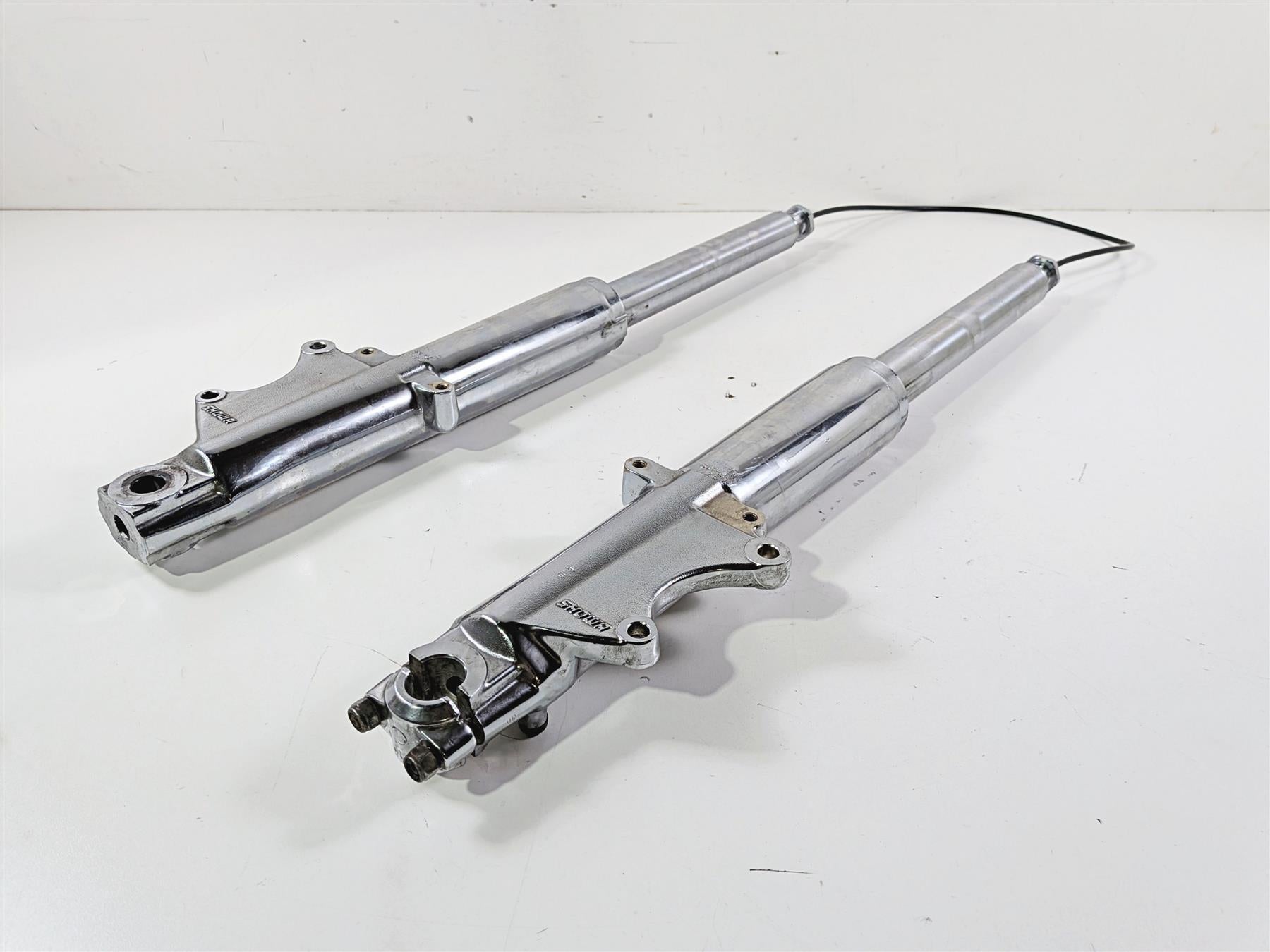 1993 Harley Touring FLHTCU Electra Glide Chrome Front Forks 41mm - Read 45860-84 {{ shop.shopifyCountryName }} - Mototech271