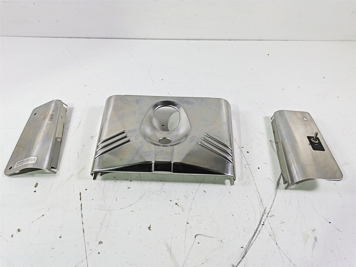 1992 Harley FLSTC Softail Heritage Headlight Head Light Cover Set 67808-86 {{ shop.shopifyCountryName }} - Mototech271
