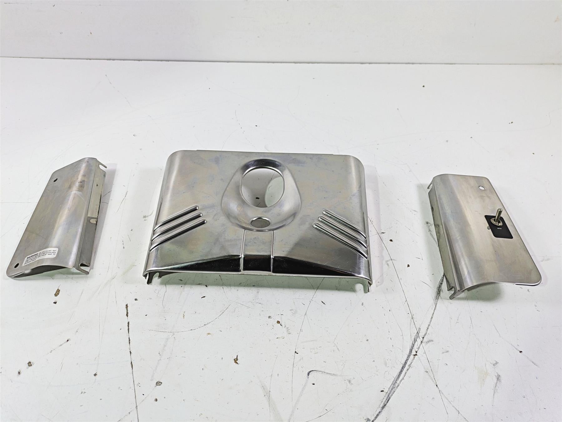 1992 Harley FLSTC Softail Heritage Headlight Head Light Cover Set 67808-86