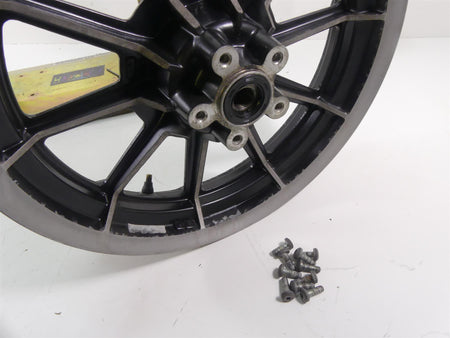 1998 Harley Touring FLHTC Electra Glide Front 10 Spoke 16x3 Rim Wheel 43493-87 {{ shop.shopifyCountryName }} - Mototech271