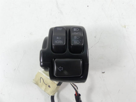 2015 Harley FXDL Dyna Low Rider Left Hand Light Blinker Control Switch 72943-12A {{ shop.shopifyCountryName }} - Mototech271