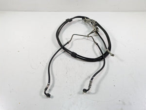 2014 Harley Touring FLHTK Electra Glide Front Abs Brake Line Hose Set 41800544