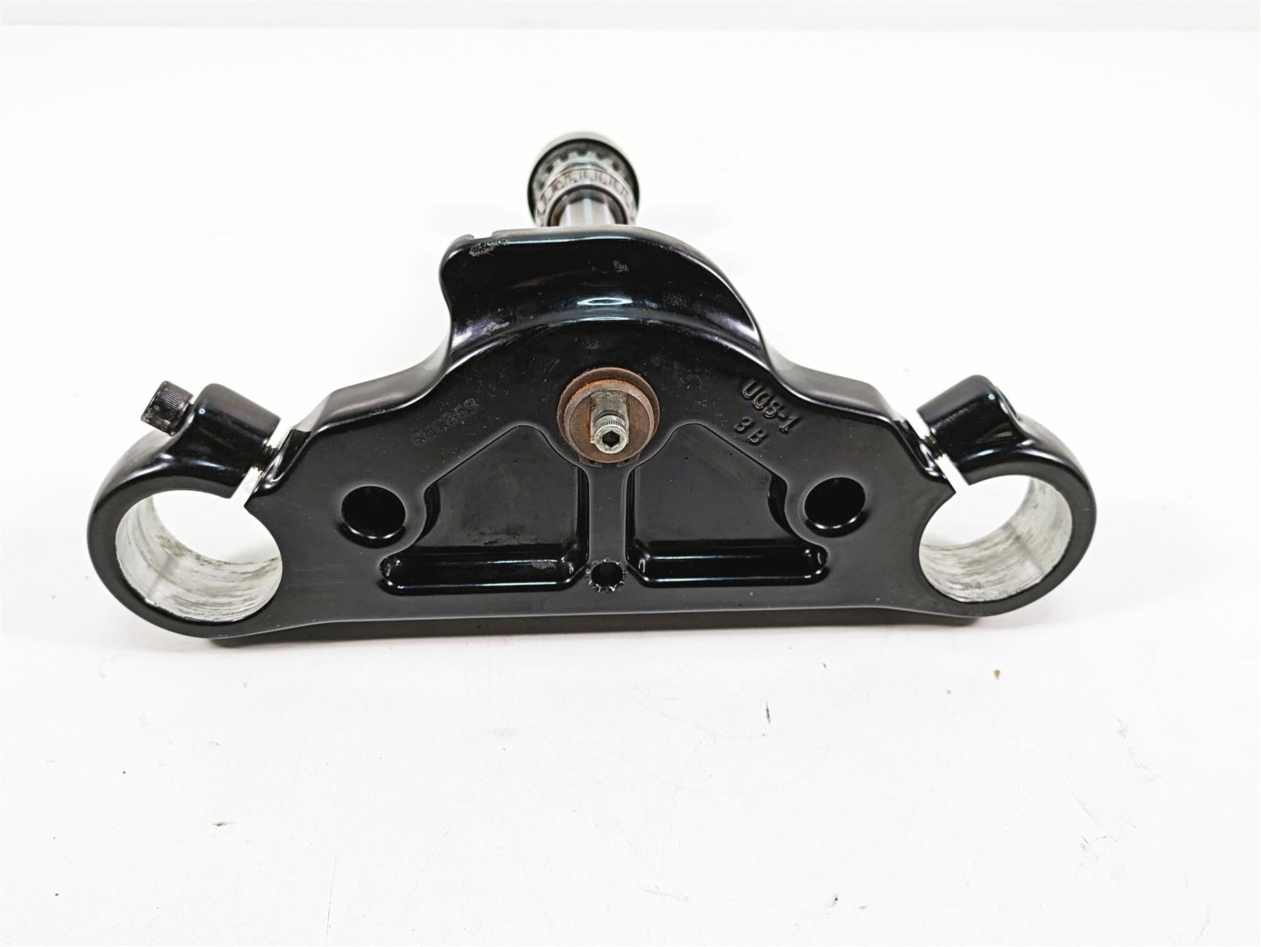 2009 Harley FXDF Dyna Fat Bob Lower Triple Tree Clamp 49mm - Read 47648-08 {{ shop.shopifyCountryName }} - Mototech271