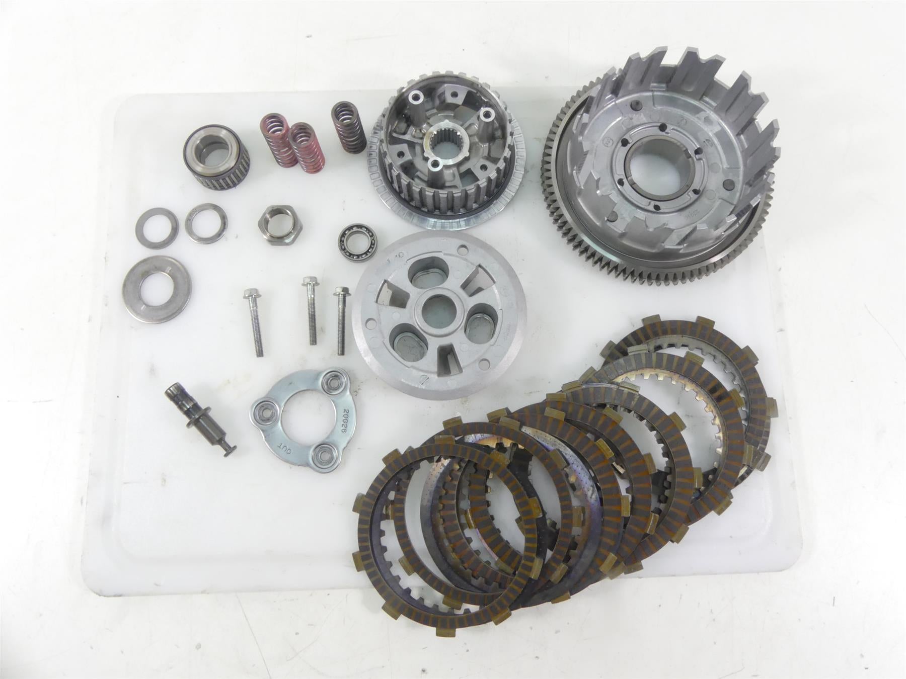2019 Triumph Street Triple 765R Clutch Basket & Friction Disc Set 7K T1179055 {{ shop.shopifyCountryName }} - Mototech271