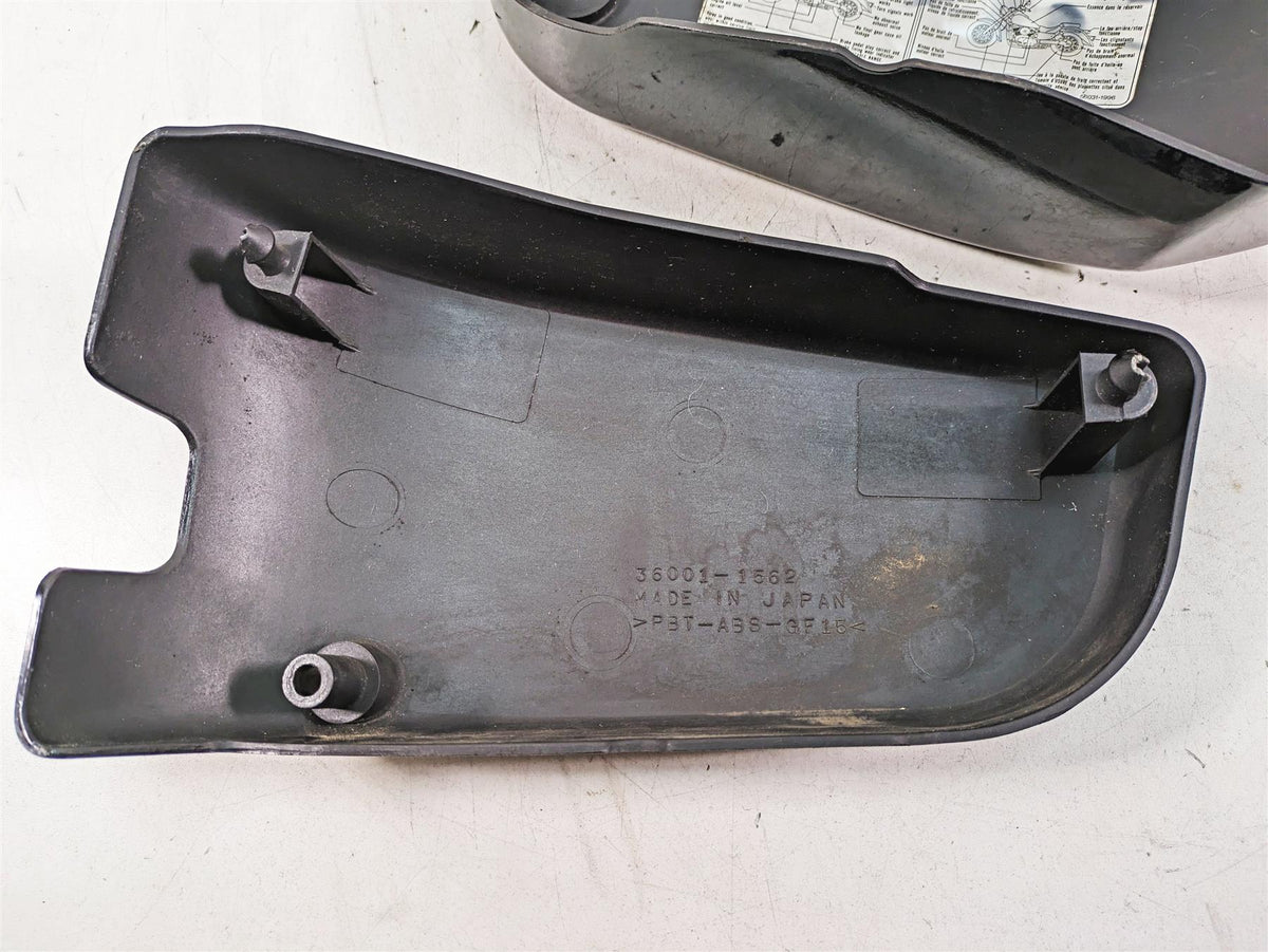 1997 Kawasaki VN1500 Vulcan Black Side Cover Fairing 36001-1562 36001-1561 {{ shop.shopifyCountryName }} - Mototech271
