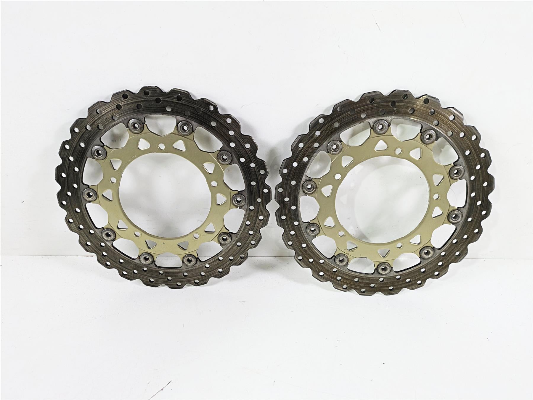 2012 Yamaha XT1200 Super Tenere Front Brake Disc Rotor Set 23P-2581T-00-00 {{ shop.shopifyCountryName }} - Mototech271