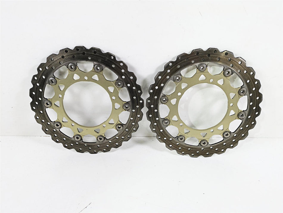 2012 Yamaha XT1200 Super Tenere Front Brake Disc Rotor Set 23P-2581T-00-00 {{ shop.shopifyCountryName }} - Mototech271
