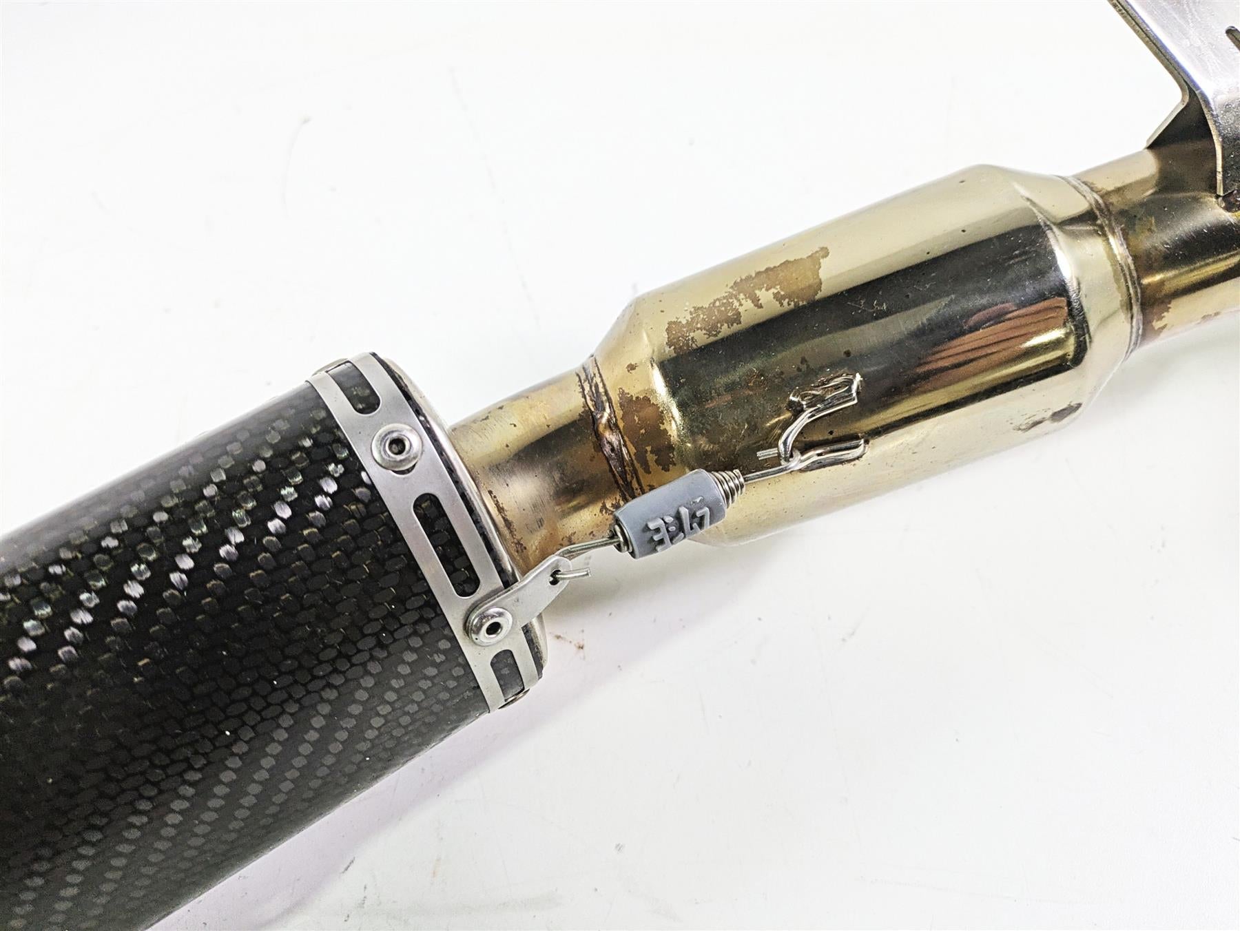 2017 Honda CBR600RR Yoshimura Carbon Fiber Exhaust Slip On & Mid Pipe RS-5 {{ shop.shopifyCountryName }} - Mototech271
