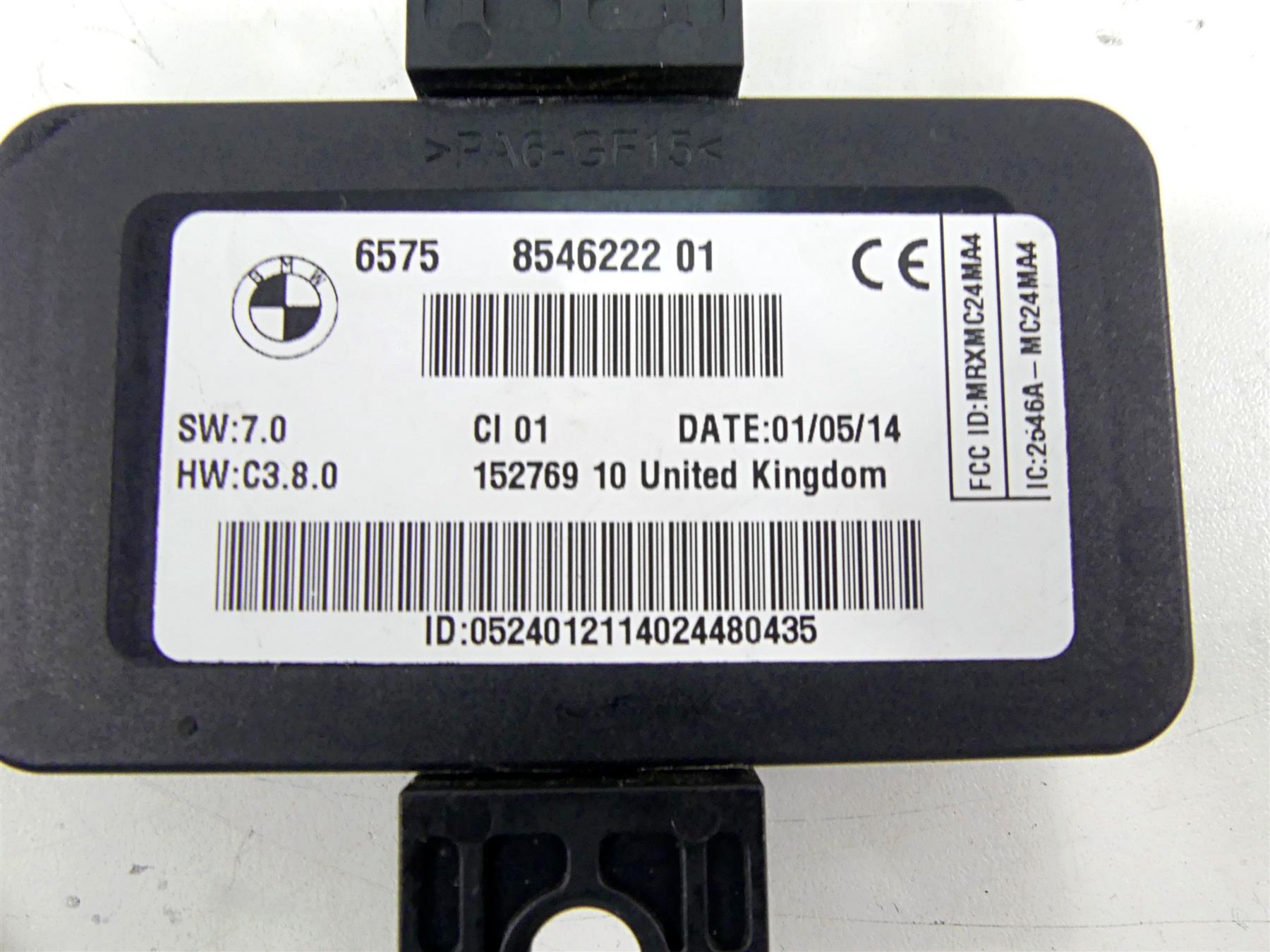 2014 BMW R1200GS K50 Rdc Module & Both Tire Sensor Set 65758546222 ...