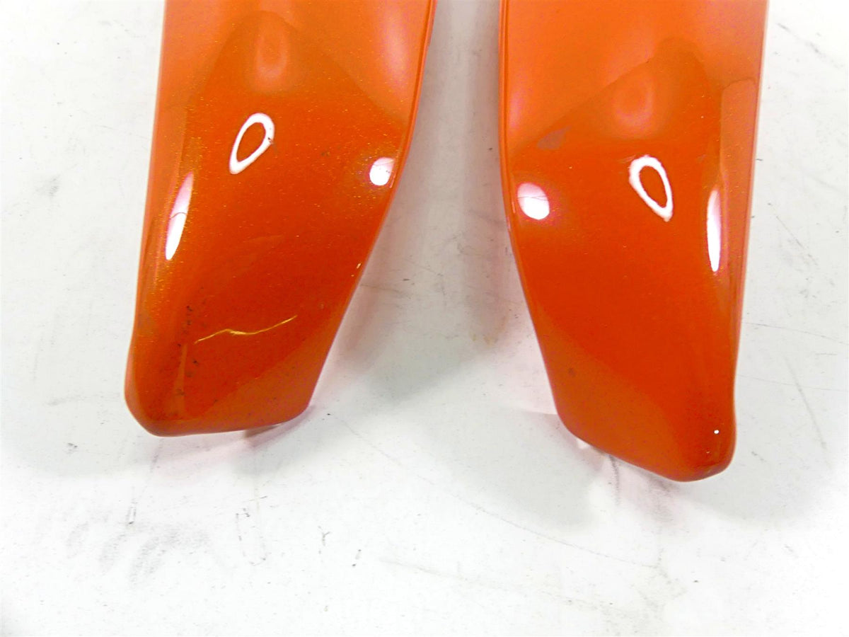 2005 Harley VRSCSE CVO V-Rod Radiator Side Covers Electric Orange 66172-05 {{ shop.shopifyCountryName }} - Mototech271
