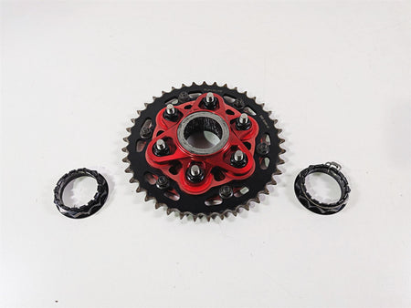 2017 Ducati Panigale 1299 AEM Factory Red Sprocket & Flange DU092 S50-804R-41-Mototech271