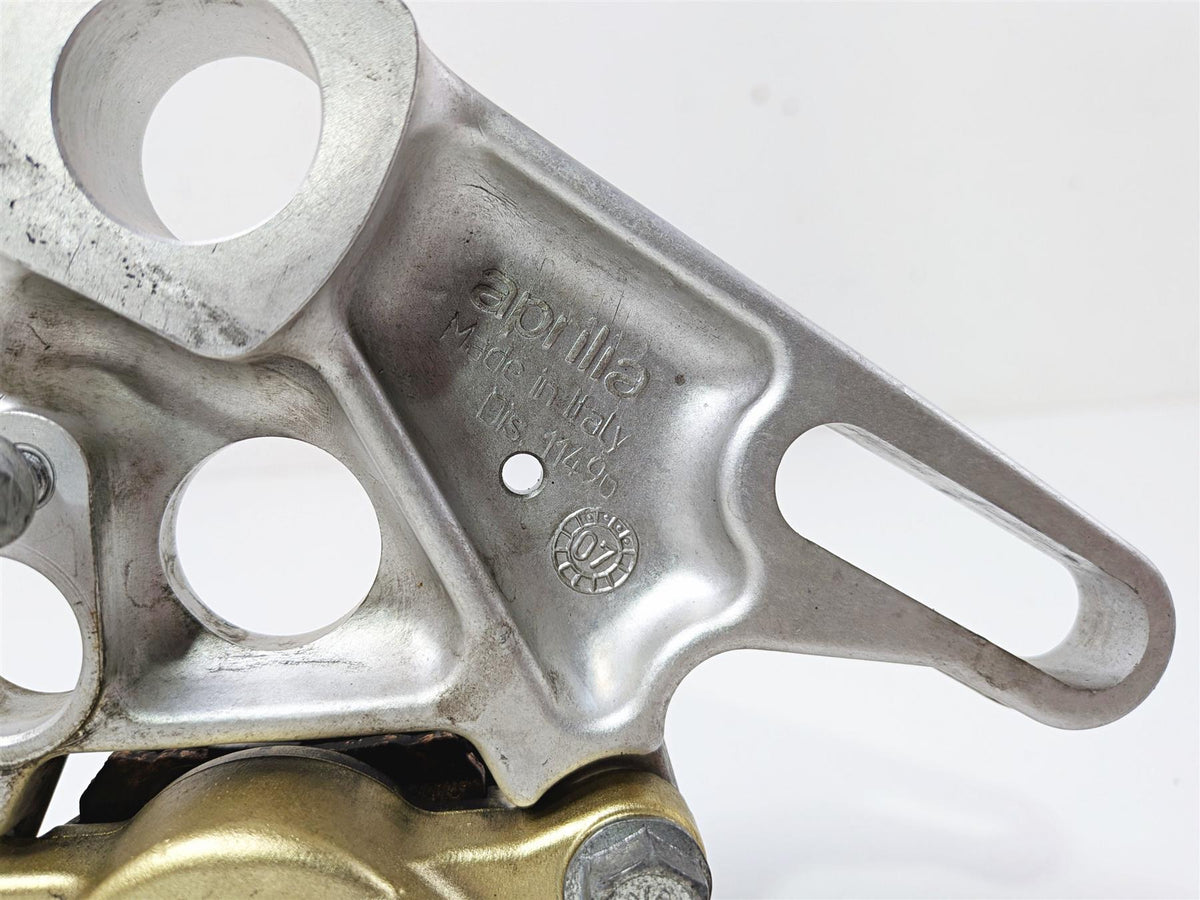 2008 Aprilia RSVR 1000 Factory Rear Brembo Brake Caliper Gold AP8113897 {{ shop.shopifyCountryName }} - Mototech271