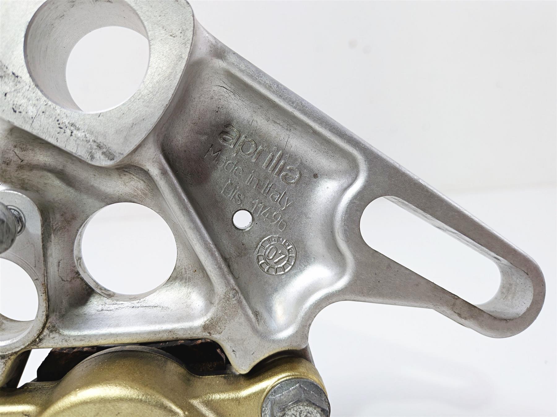 2008 Aprilia RSVR 1000 Factory Rear Brembo Brake Caliper Gold AP8113897 {{ shop.shopifyCountryName }} - Mototech271