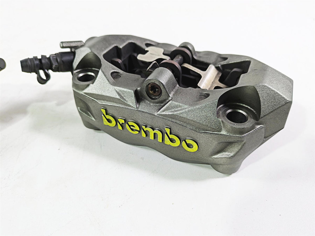 2013 Ducati Hyperstrada 821 Front Brake Caliper Brembo L 61041291C R 61041301C {{ shop.shopifyCountryName }} - Mototech271