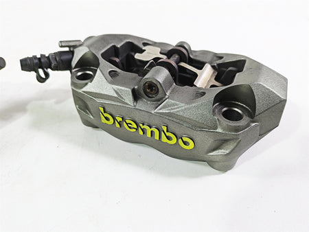 2013 Ducati Hyperstrada 821 Front Brake Caliper Brembo L 61041291C R 61041301C {{ shop.shopifyCountryName }} - Mototech271