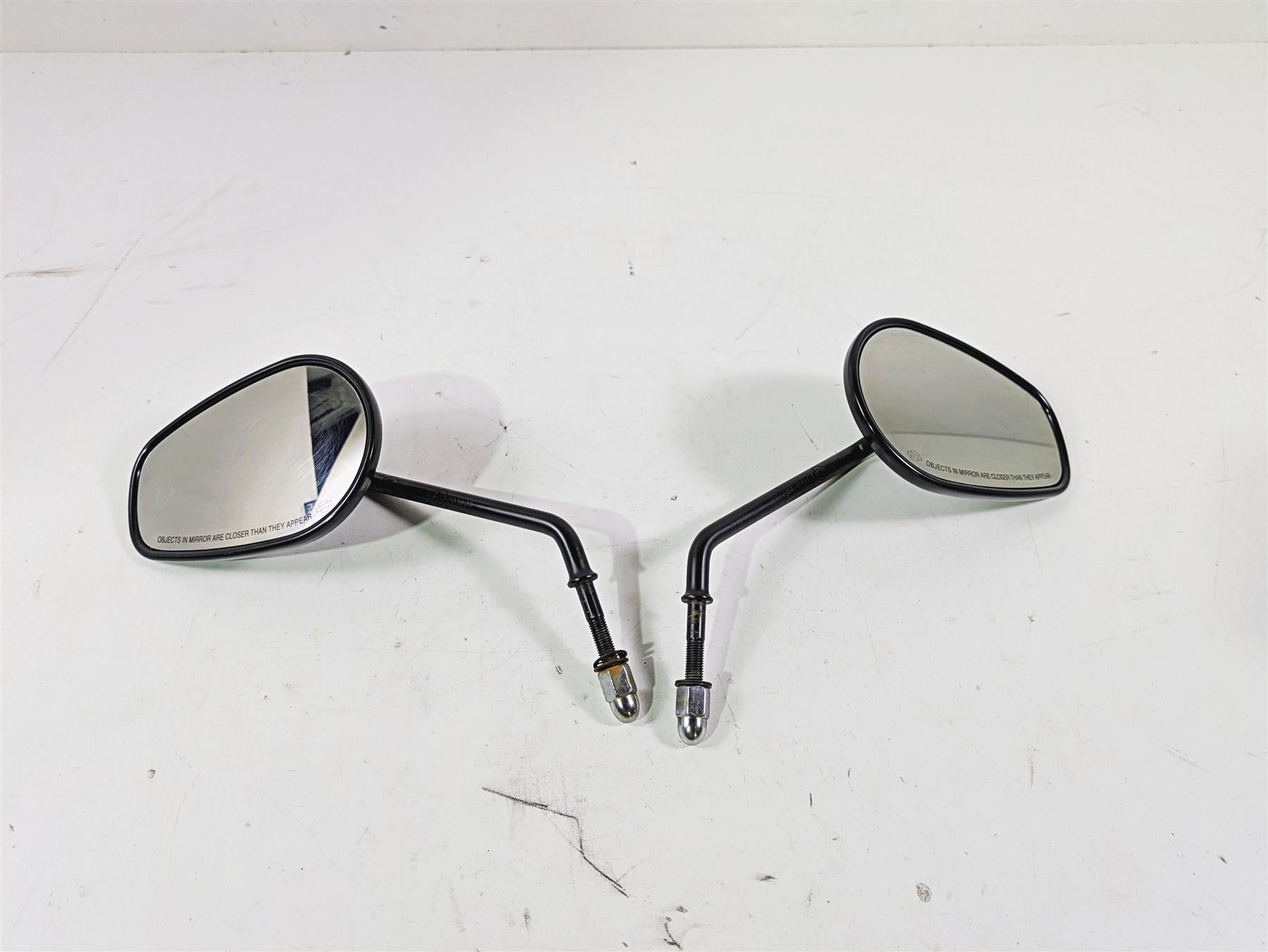 2015 Harley FXDF Dyna Fat Bob Rear View Mirror Set 91909-03B 91910-03B
