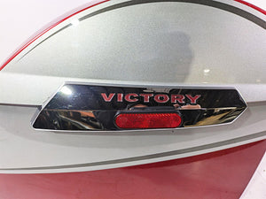 2012 Victory Cross Country Right  Saddlebag Saddle Bag Sunset Red 5438373 | Mototech271
