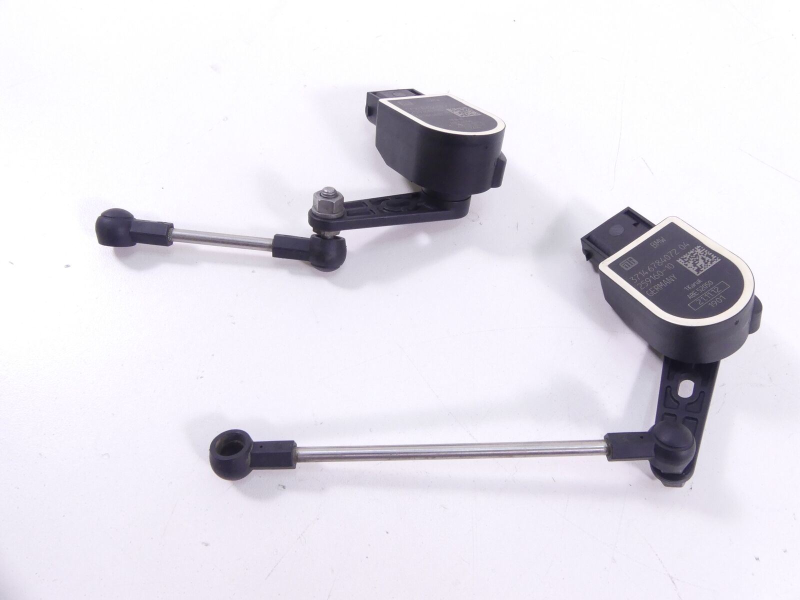 2013 BMW R1200GS GSW K50 Bike Leveling Sensor Set 37146860843 & 37146870000 {{ shop.shopifyCountryName }} - Mototech271