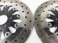 Load image into Gallery viewer, 2009 Harley Touring FLHX Street Glide Front Brake Disc Rotor Set 41500048 | Mototech271
