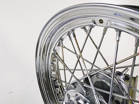2016 Harley FLSTC Softail Heritage Front Wheel Rim & Cover 16x3 Wobble 41559-08 {{ shop.shopifyCountryName }} - Mototech271